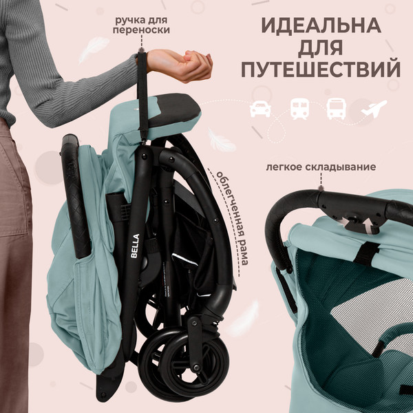 Детская прогулочная коляска Sweet Baby Bella