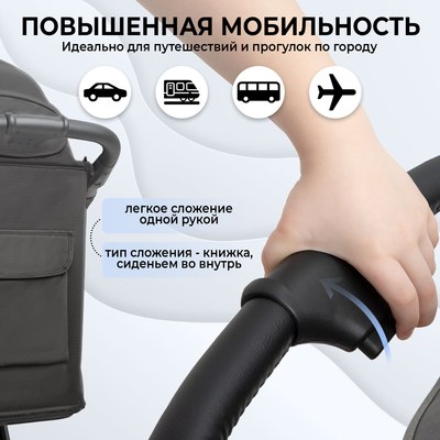 Детская прогулочная коляска Sweet Baby Egoista Air