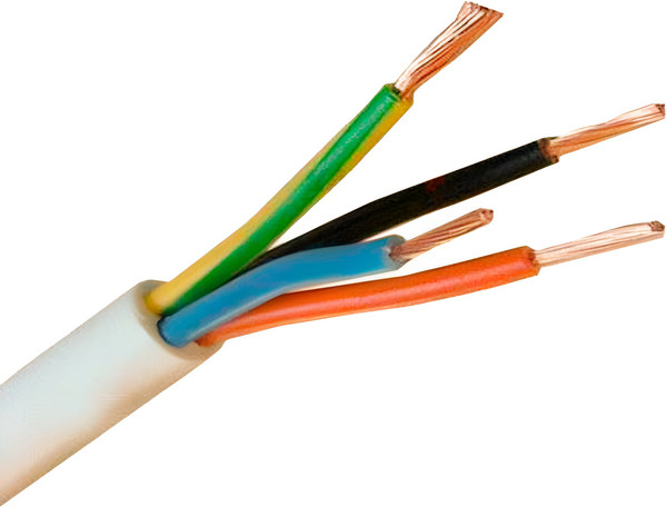 Провод силовой Автопровод ПВС-Т 3x2.5+1x.2.5 - фото