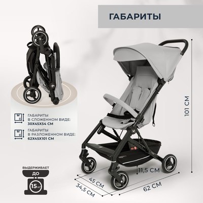 Детская прогулочная коляска Sweet Baby Grazia