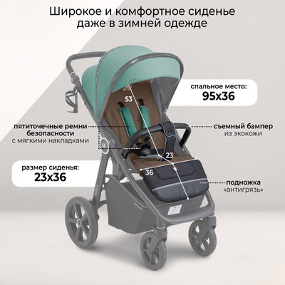 Детская прогулочная коляска Sweet Baby Unica