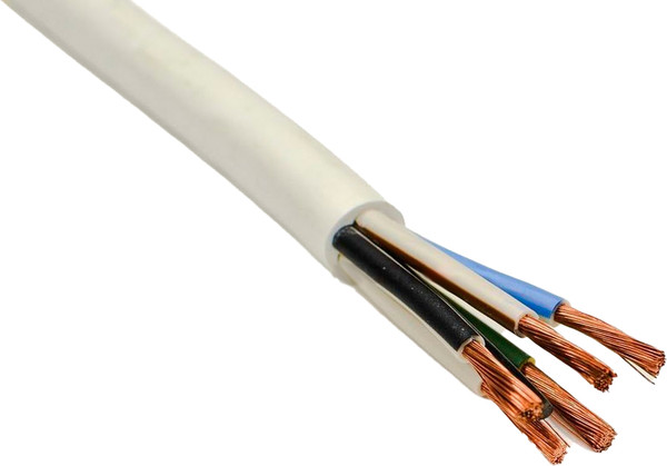 Провод силовой Автопровод ПВС-TS 4x6+1x6 барабан - фото