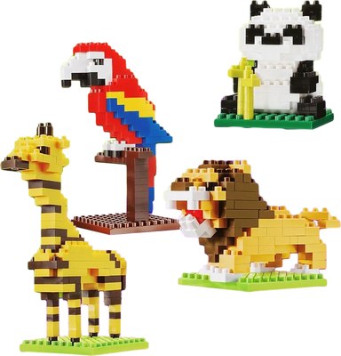 Микроконструктор PlayOkay Животные / RX24011503 - фото