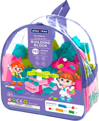 Конструктор PlayOkay Блочный конструктор - фото