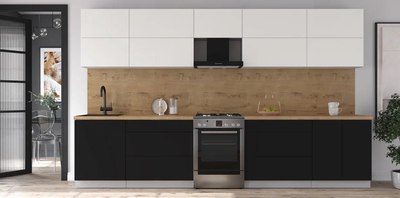 Кухонный гарнитур Интерлиния Мила Матте 3.5 Б