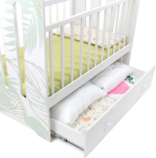 Детская кроватка Sweet Baby Cristallina с маятником с ящиком