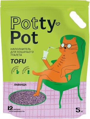 Наполнитель для туалета Potty-Pot Лаванда - фото