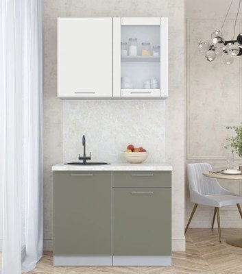 Кухонный гарнитур Интерлиния Мила Пластик 1.0 Б