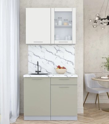 Кухонный гарнитур Интерлиния Мила Пластик 1.0 Б