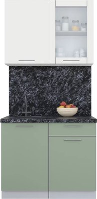 Кухонный гарнитур Интерлиния Мила Пластик 1.0 Б - фото