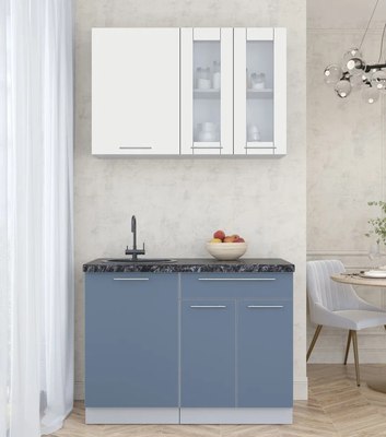 Кухонный гарнитур Интерлиния Мила Пластик 1.1 Б