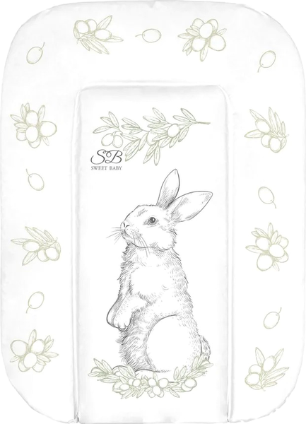 Пеленальный матрас Sweet Baby Foresta Magica Grigio Oliva 48x71 - фото