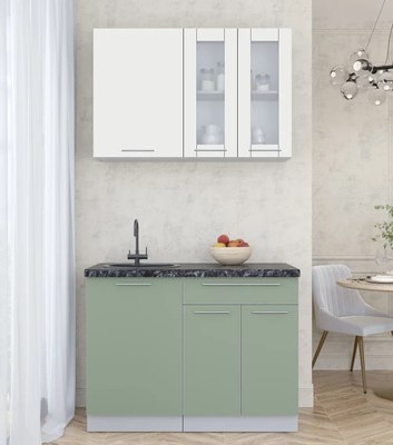 Кухонный гарнитур Интерлиния Мила Пластик 1.1 Б