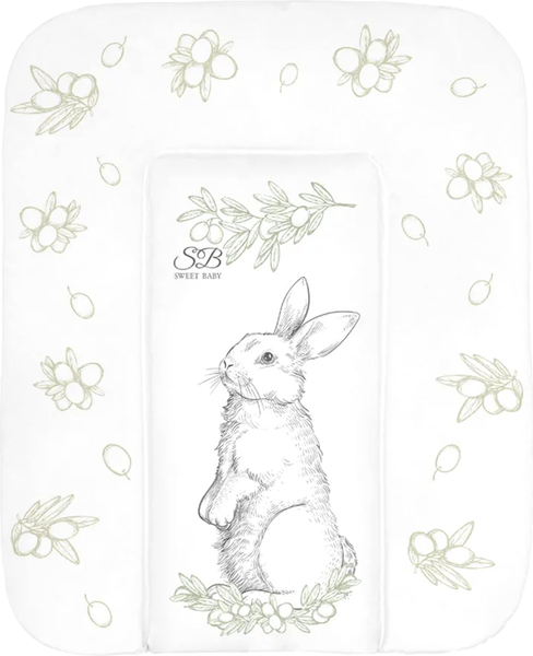 Пеленальный матрас Sweet Baby Foresta Magica Grigio Oliva 58x71 - фото