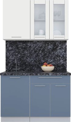 Кухонный гарнитур Интерлиния Мила Пластик 1.2 Б - фото