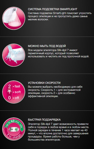 Эпилятор Braun SE7-000