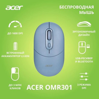 Мышь Acer OMR301 / ZL.MCECC.01S
