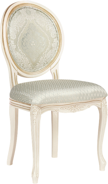 Стул Woodville Инои (Soprano Pearl/ромб/бежевое золото) - фото