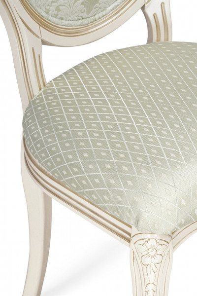 Стул Woodville Инои (Soprano Pearl/ромб/бежевое золото)