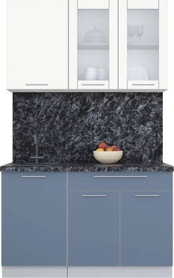Кухонный гарнитур Интерлиния Мила Пластик 1.3 Б - фото