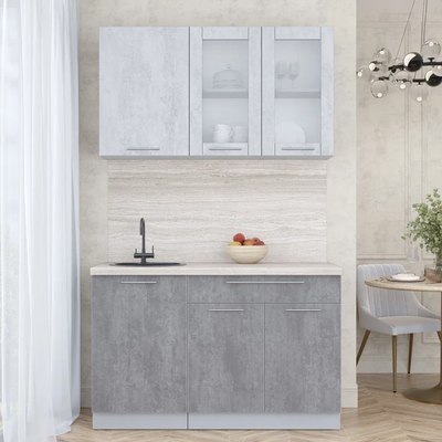 Кухонный гарнитур Интерлиния Мила Пластик 1.3 Б