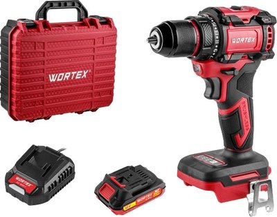 Аккумуляторная дрель-шуруповерт Wortex BD 2025 DLi ALL1 (1329835) - фото