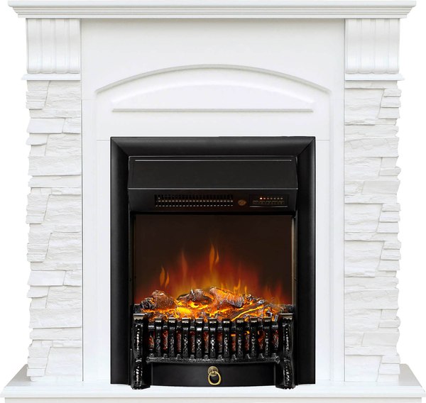 Каминокомплект Смолком Alioth New Std-Asp Fobos Fx M Black Rc - фото