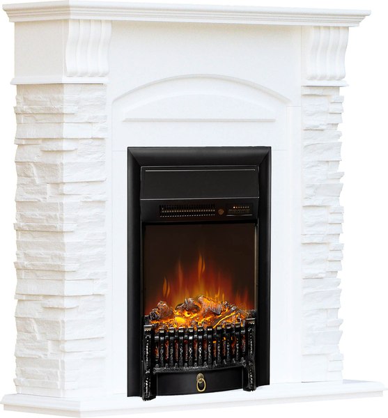 Каминокомплект Смолком Alioth New Std-Asp Fobos Fx M Black Rc