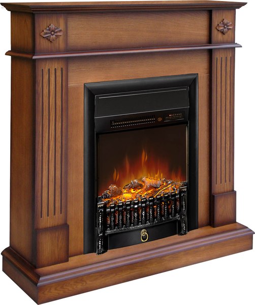 Каминокомплект Смолком Brighton STD-ASP Fobos FX M Black RC