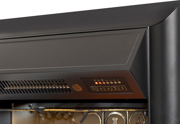 Каминокомплект Смолком Brighton STD-ASP Fobos FX M Black RC