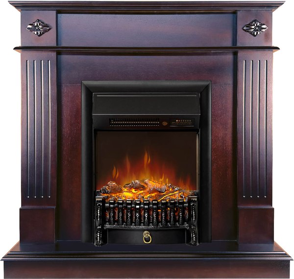 Каминокомплект Смолком Brighton STD-ASP Fobos FX M Black RC - фото