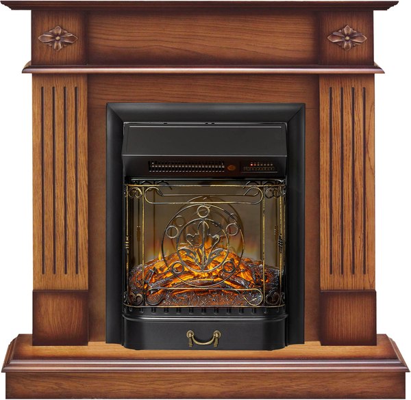 Каминокомплект Смолком Brighton STD-ASP Majestic FX M Black RC - фото