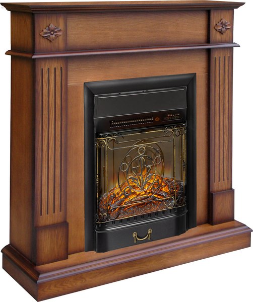 Каминокомплект Смолком Brighton STD-ASP Majestic FX M Black RC