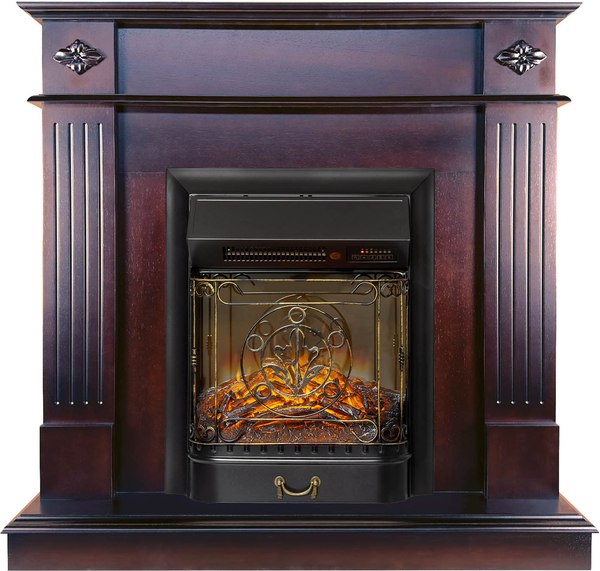 Каминокомплект Смолком Brighton STD-ASP Majestic FX M Black RC - фото