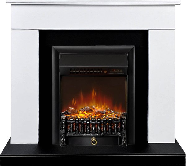 Каминокомплект Смолком Detroit STD-ASP Fobos FX M Black RC - фото