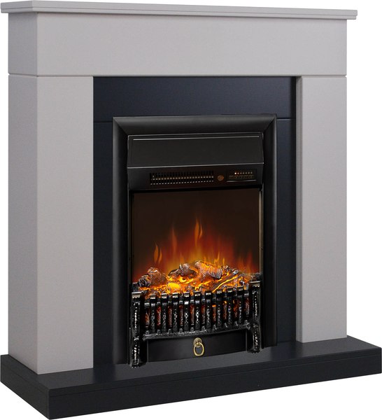 Каминокомплект Смолком Detroit STD-ASP Fobos FX M Black RC