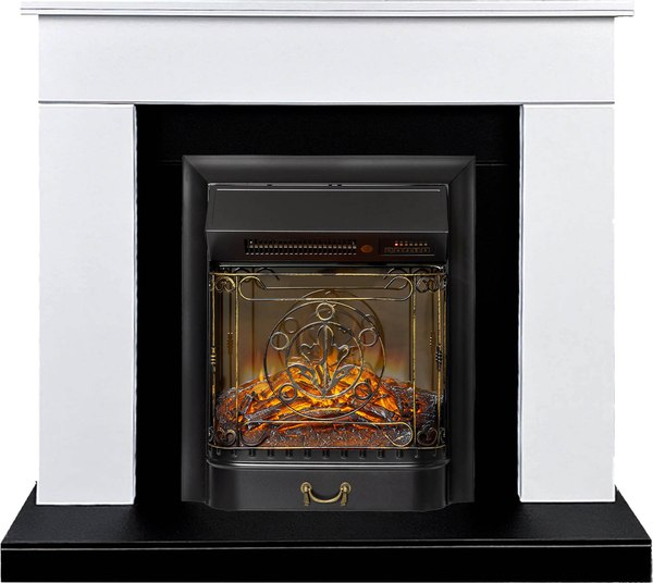 Каминокомплект Смолком Detroit STD-ASP Majestic FX M Black RC - фото