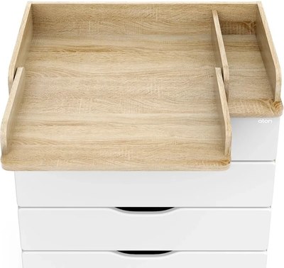 Комод пеленальный Атон Сириус-2 Wood 804 ПВХ