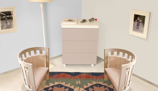 Комод пеленальный Italbaby Lunetta Ovale / 070.7070-0002