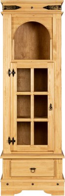 Шкаф-пенал с витриной ФанДОК Викинг 04 / Ф-181.26