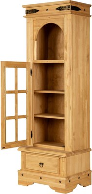 Шкаф-пенал с витриной ФанДОК Викинг 04 / Ф-181.26