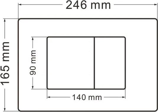 Унитаз подвесной с инсталляцией Abber Bequem AC1100T-AC0105-AC0120MMG