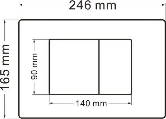 Унитаз подвесной с инсталляцией Abber Rechteck AC1201MB-AC0105-AC0120MMG
