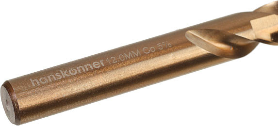 Сверло Hanskonner Cobalt 12.0х151мм / H1055-M120-151