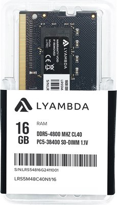 Оперативная память DDR5 Lyambda LRS5M48C40N1/16 - фото