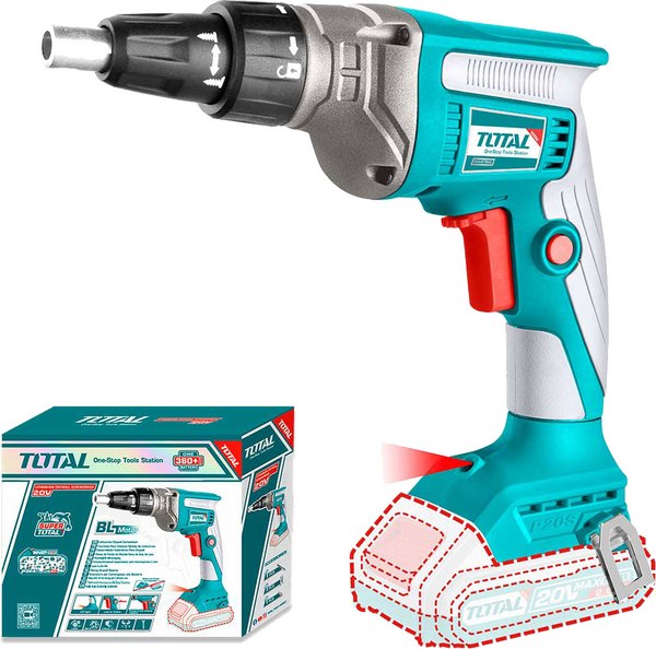 Аккумуляторная дрель-шуруповерт TOTAL TDSLI2042006 - фото