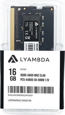 Оперативная память DDR5 Lyambda LRS5M56C46N1/16 - фото
