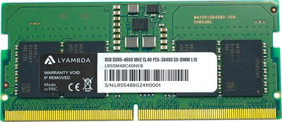 Оперативная память DDR5 Lyambda LRS5M48C40N1/8 - фото