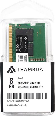 Оперативная память DDR5 Lyambda LRS5M56C46N1/8