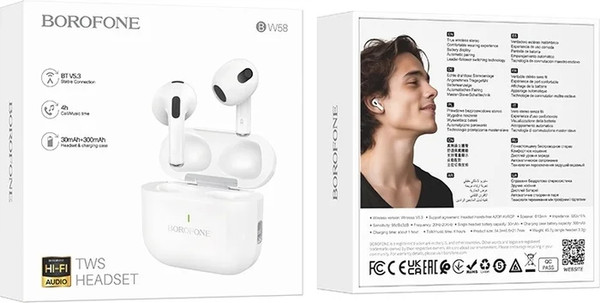 Беспроводные наушники Borofone BW58